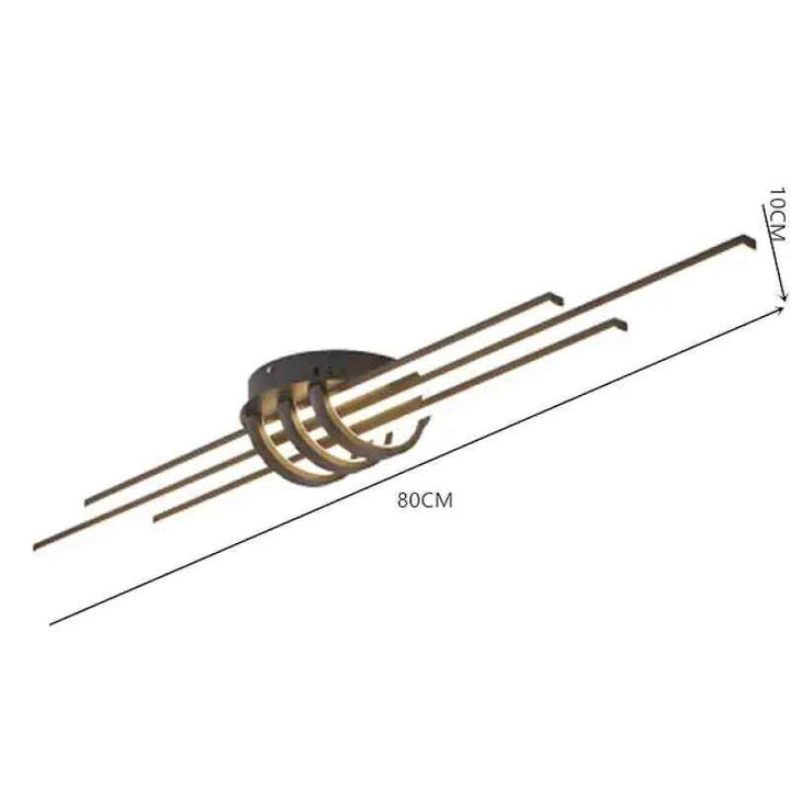 Plafonnier Ray Métal LED V2