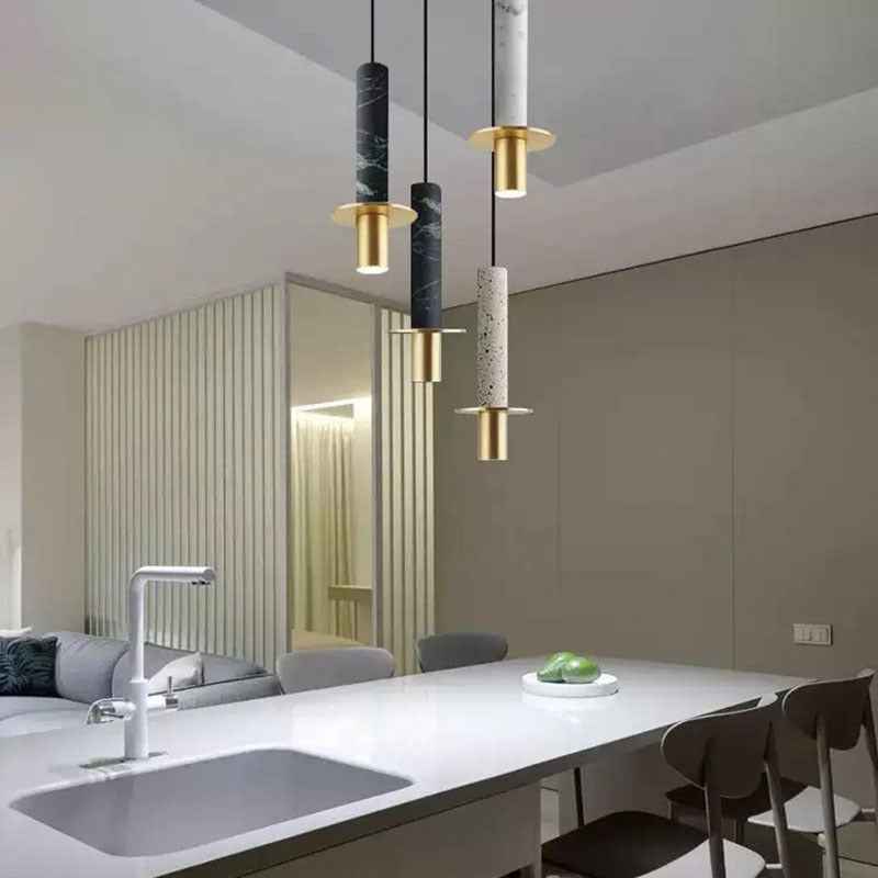 Valentina Luminaires Suspensions Marbre Moderne Design Italien Salle à Manger - Neutralighting