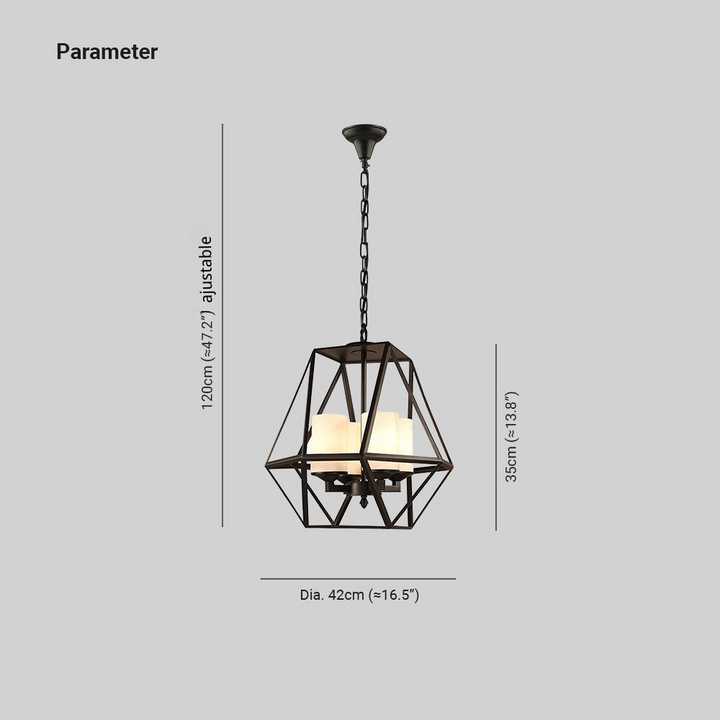 Silva Industriel LED Suspension Métal Salon/Bar - Neutralighting