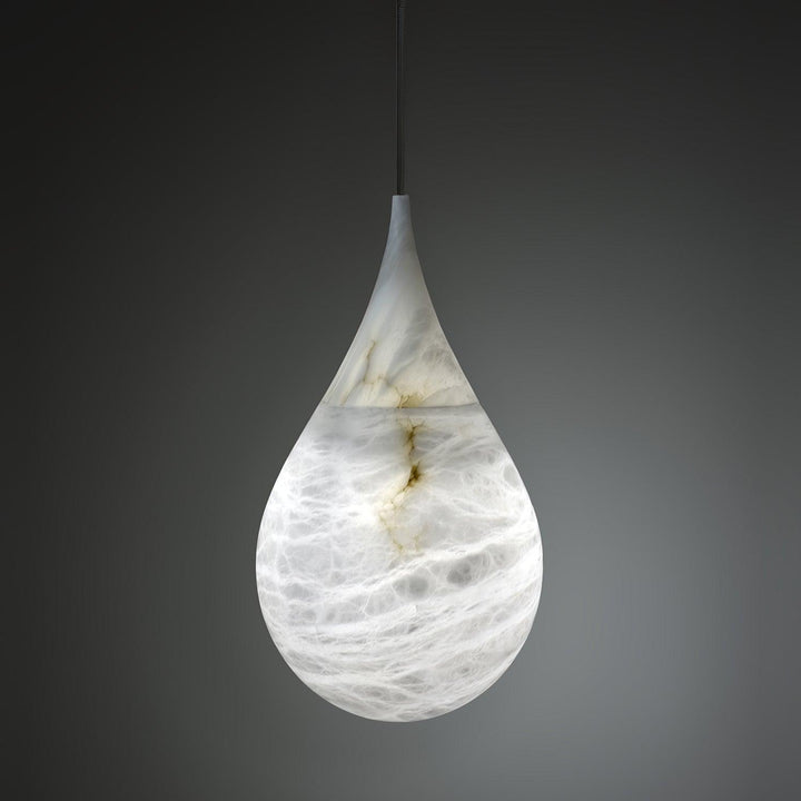LustraLux Suspension Lampe Goutte de Pluie en Marbre - Neutralighting