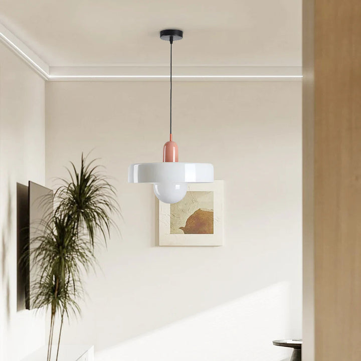 Jess Suspension Ronde Vintage Verre Salon - Neutralighting