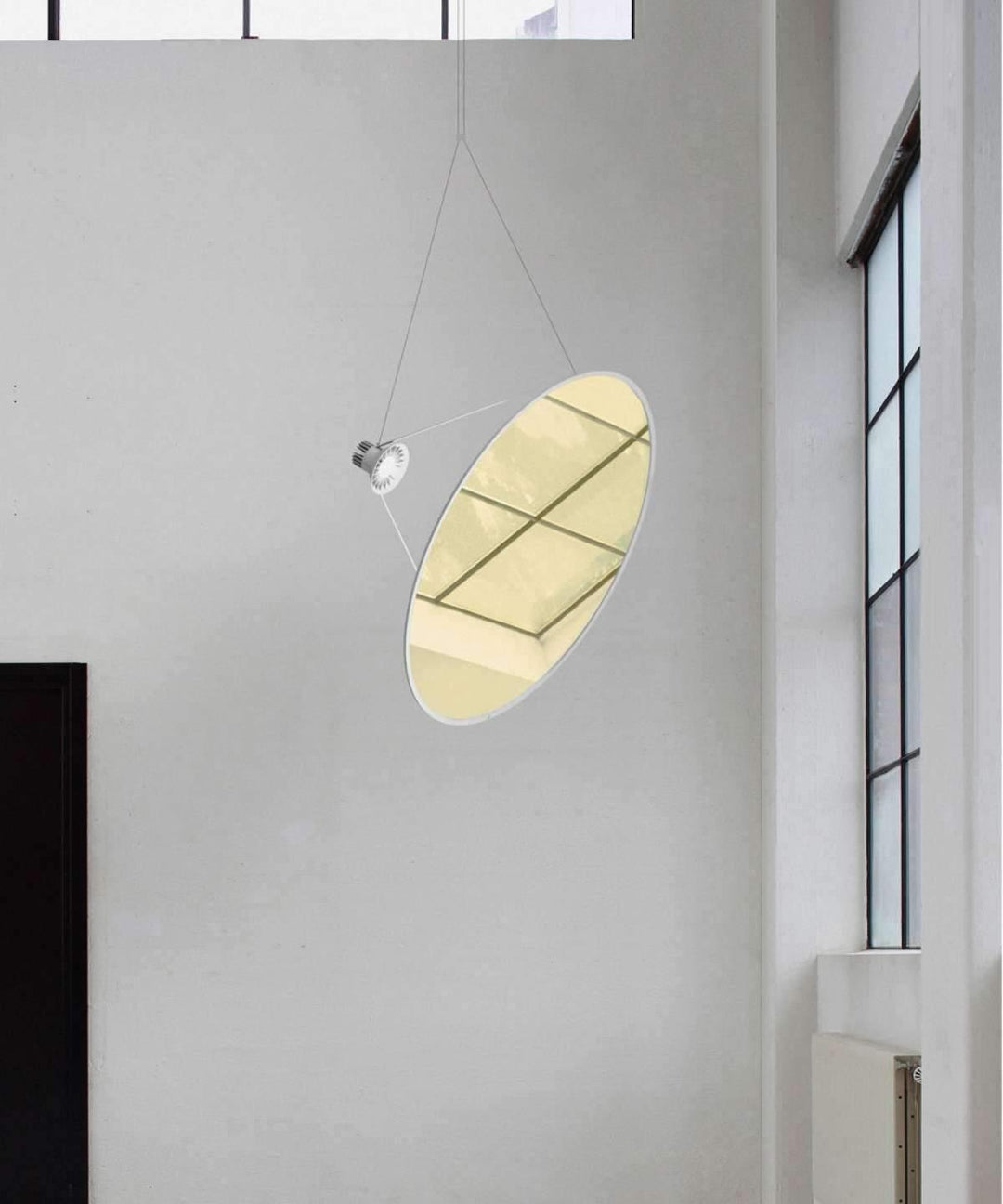 Aleris Suspension Minimaliste en Acier - Neutralighting
