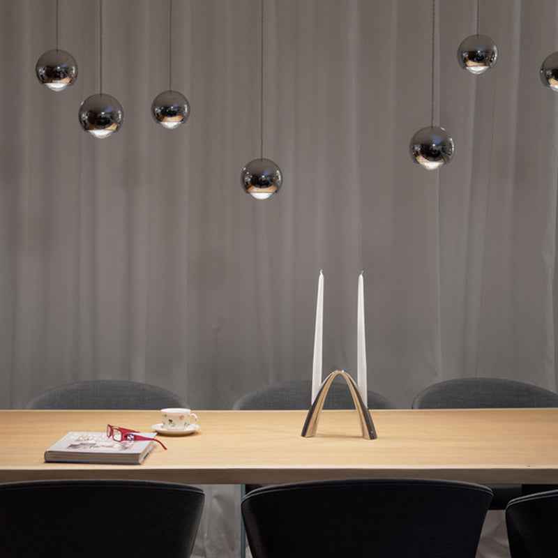 Valentina Design Moderne LED Luminaires Suspensions Or/Argent Chambre/Salon - Neutralighting