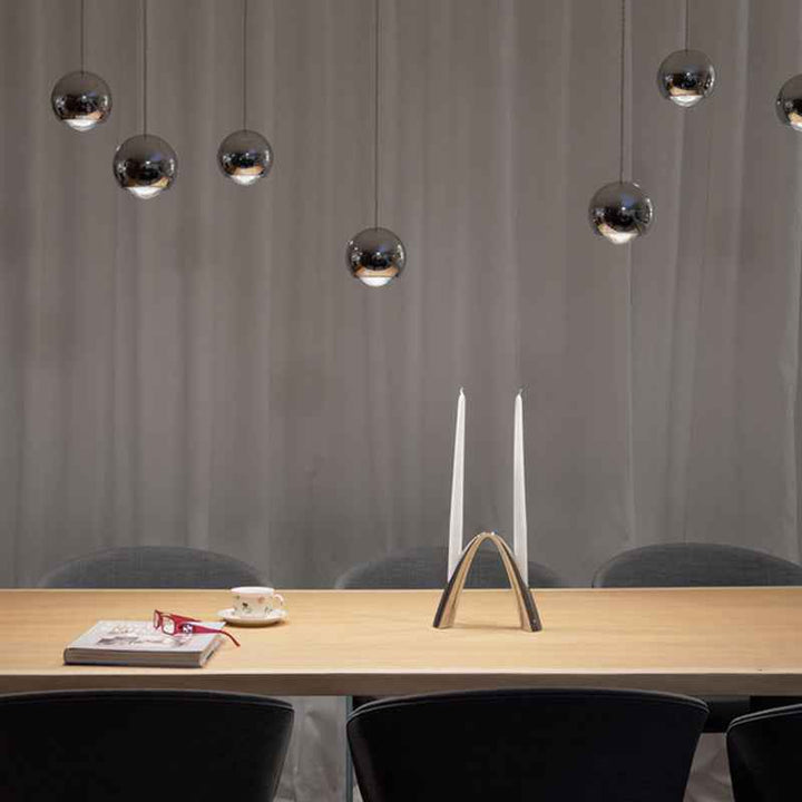 Valentina Design Moderne LED Luminaires Suspensions Or/Argent Chambre/Salon - Neutralighting