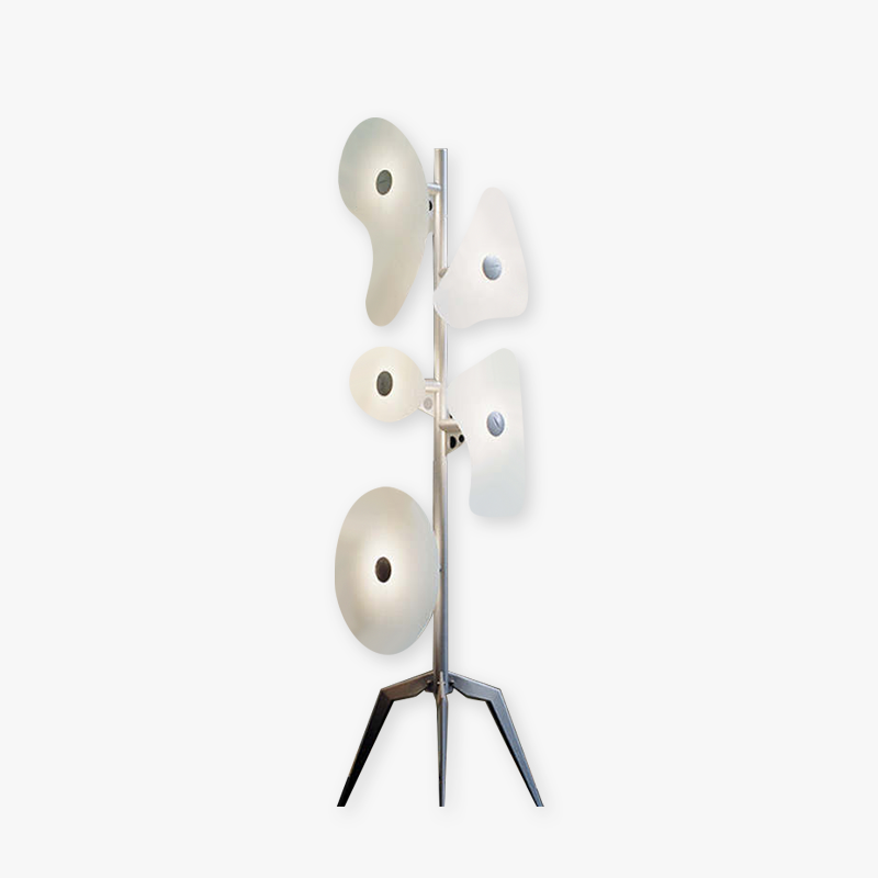 Valentina Lampadaire Design Géométrique Coloré, Métal/Résine, Salon - Neutralighting