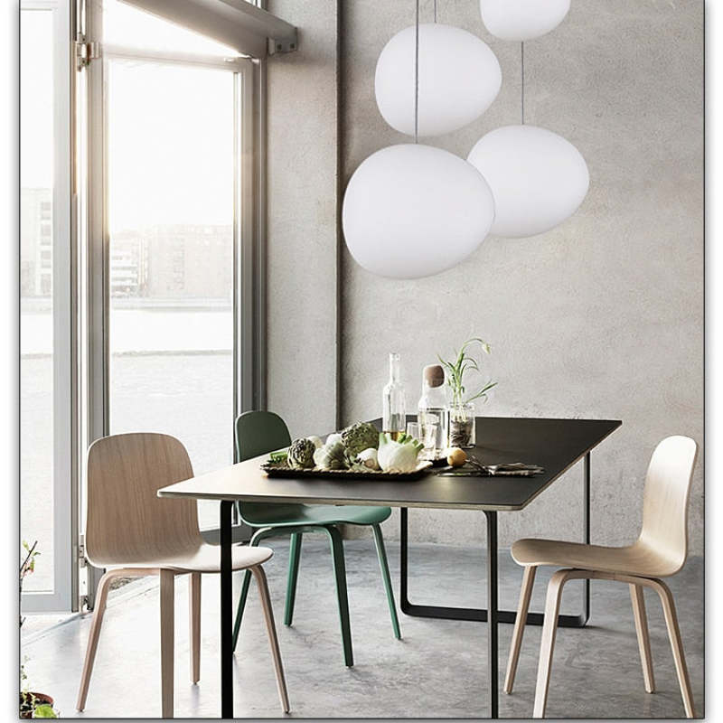 Elun Suspension en verre en forme d&