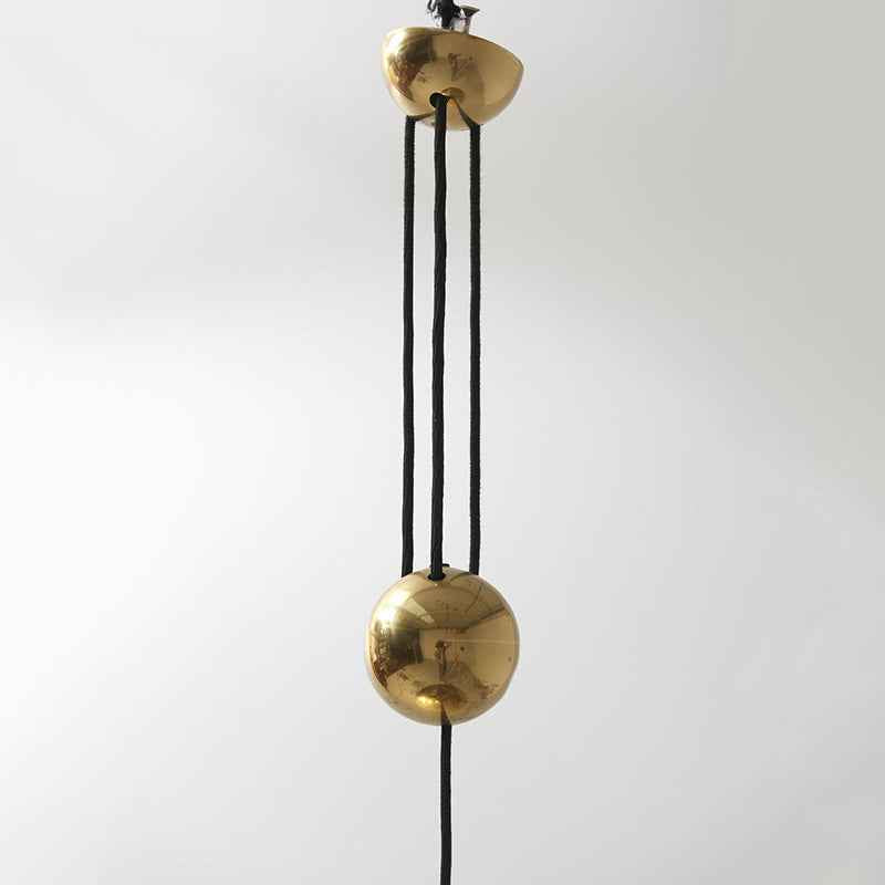 Pyra Suspension Linéaire Dorée Réglable En Hauteur. Métal - Neutralighting