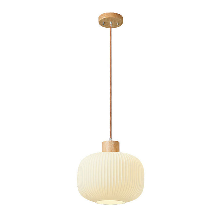 Muto Luminaires Suspension LED Moderne Bois/Verre Salon/Salle à manger - Neutralighting