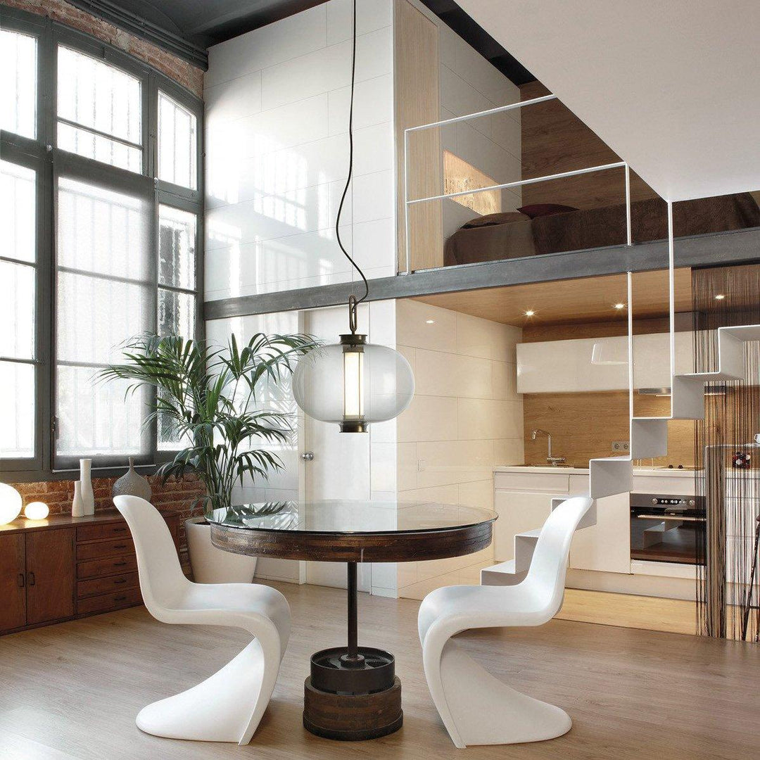 Uphaos Suspension Moderne en Verre pour Famille - Neutralighting