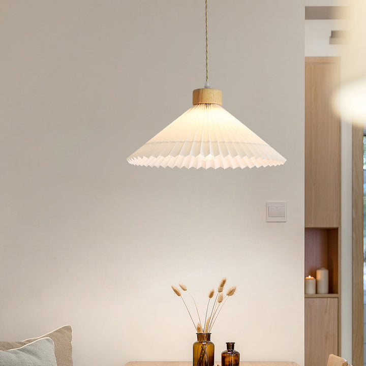 Ritta Suspension Cluster, Plissé 4 Styles - Neutralighting