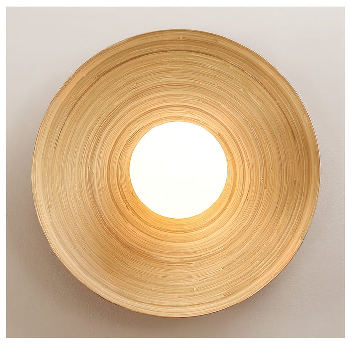 Lustra Plafonnier Soluna Bois Orbital - Neutralighting