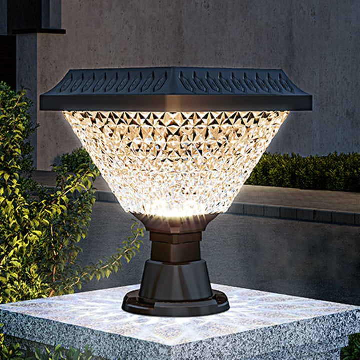 Ray Lampe de Poteau Solaire Géométrique - Neutralighting