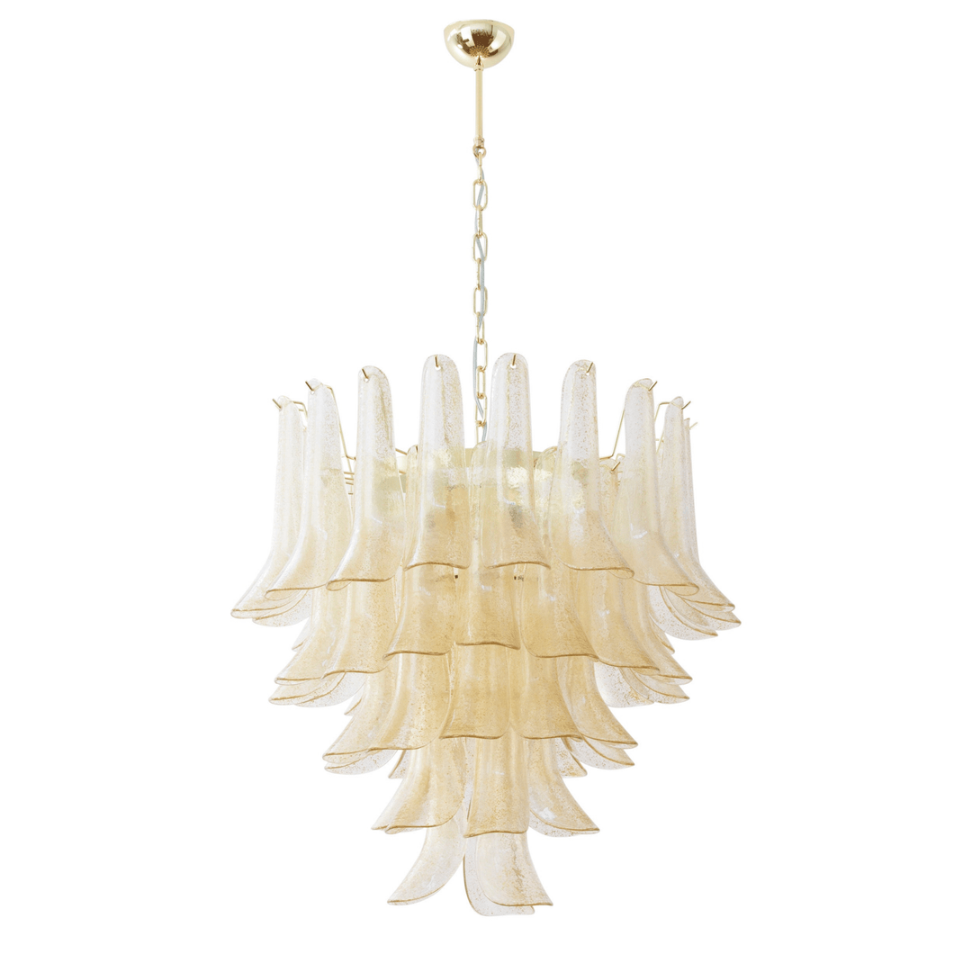 Aurora Chandelier en Verre Ambre - Neutralighting