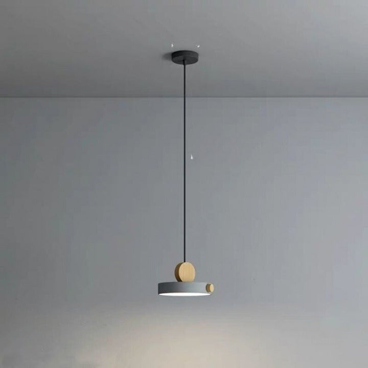 Valentina Design LED Suspension Métal/Acrylique /Bois Salon - Neutralighting