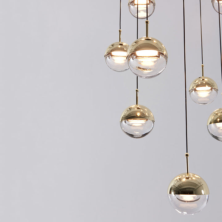 Valentina Design Moderne Luminaires Suspensions Métal Verre Salon/Chambre - Neutralighting