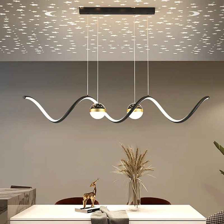 Suspension Arisha en Acrylique – Style Suspension Chic
