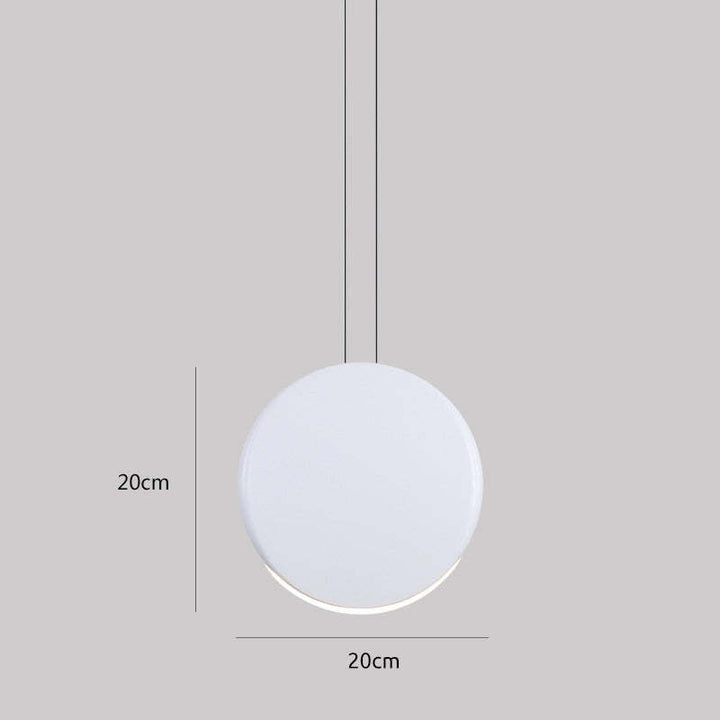 Valentina Suspension Ronde Simple, Métal/Résine, Noir/Vert/Brun/Gris/Blanc, Chambre à Coucher/Bureau - Neutralighting