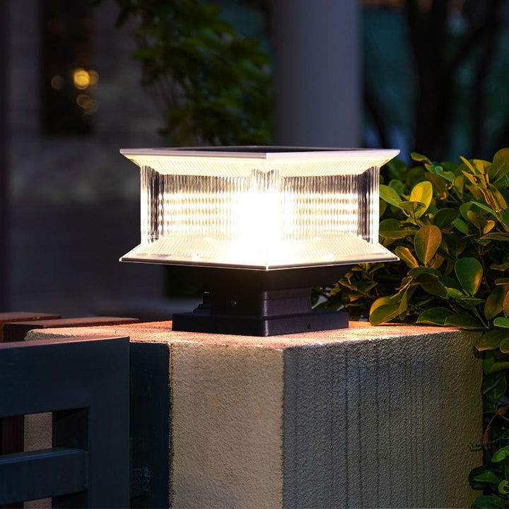 Ray Lampe de Poteau Solaire, L 18 CM - Neutralighting