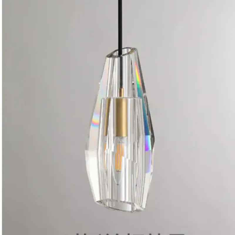 Kristy Luminaires épuré Suspension Moderne LED Métal/Cristal Salon/Salle à manger - Neutralighting