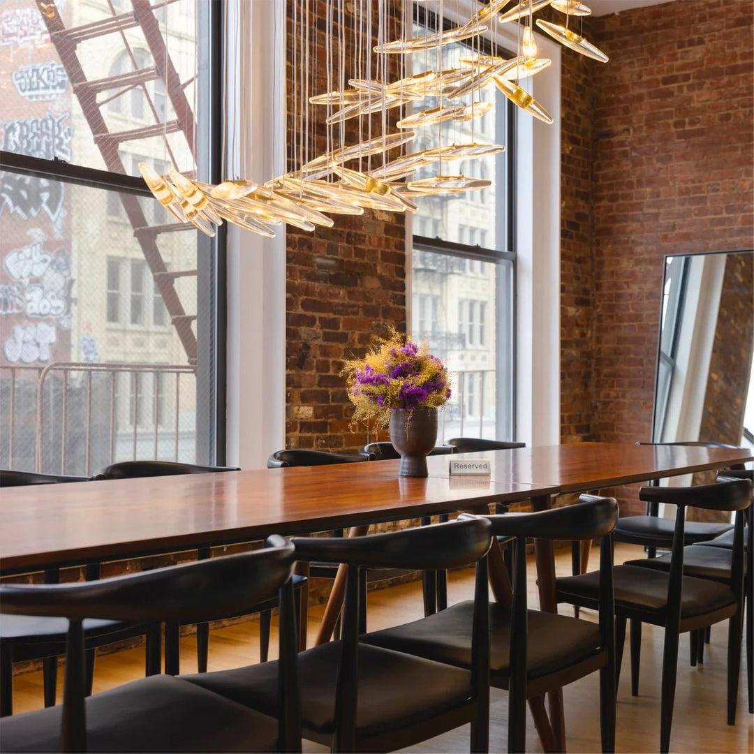 Armira Chandelier en Verre de Luxe - Neutralighting