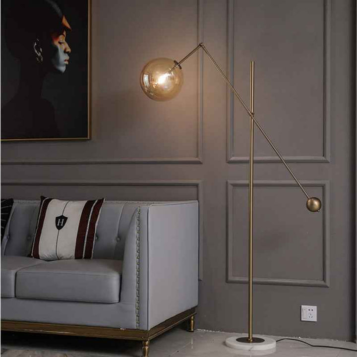 Lampadaire Valentina Verre Moderne 10W