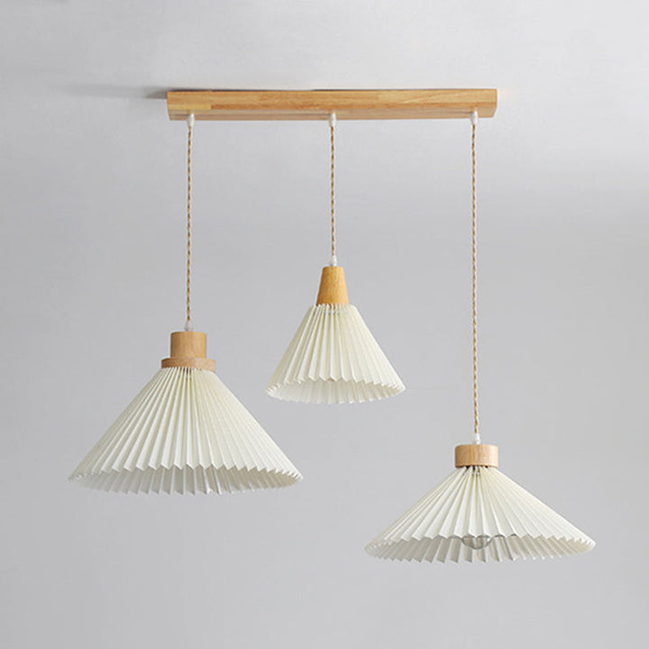 Ritta Suspension Cluster, Plissé 4 Styles - Neutralighting