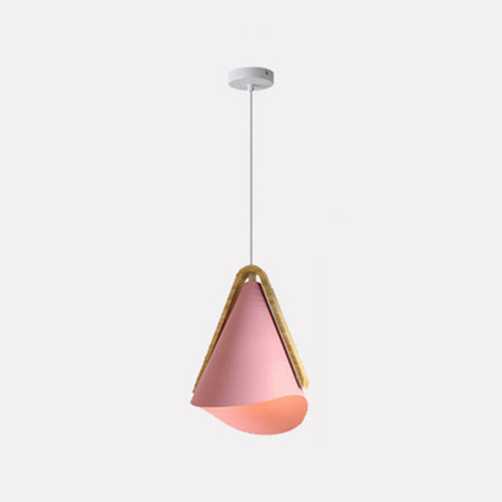 Valentina Suspension 5 Couleurs, Bois/Métal Vert/Rose Salon - Neutralighting