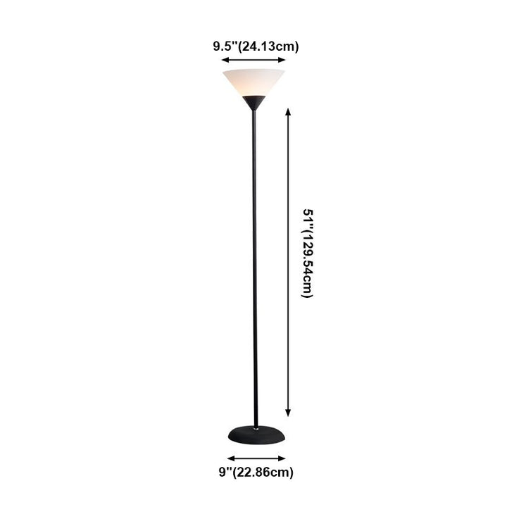 Valentina Moderne Tasse Lampadaire Multicolore Métal Acrylique - Neutralighting