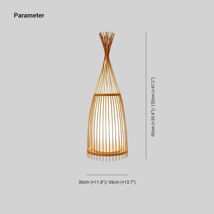 Lampadaire Muto Tissu LED