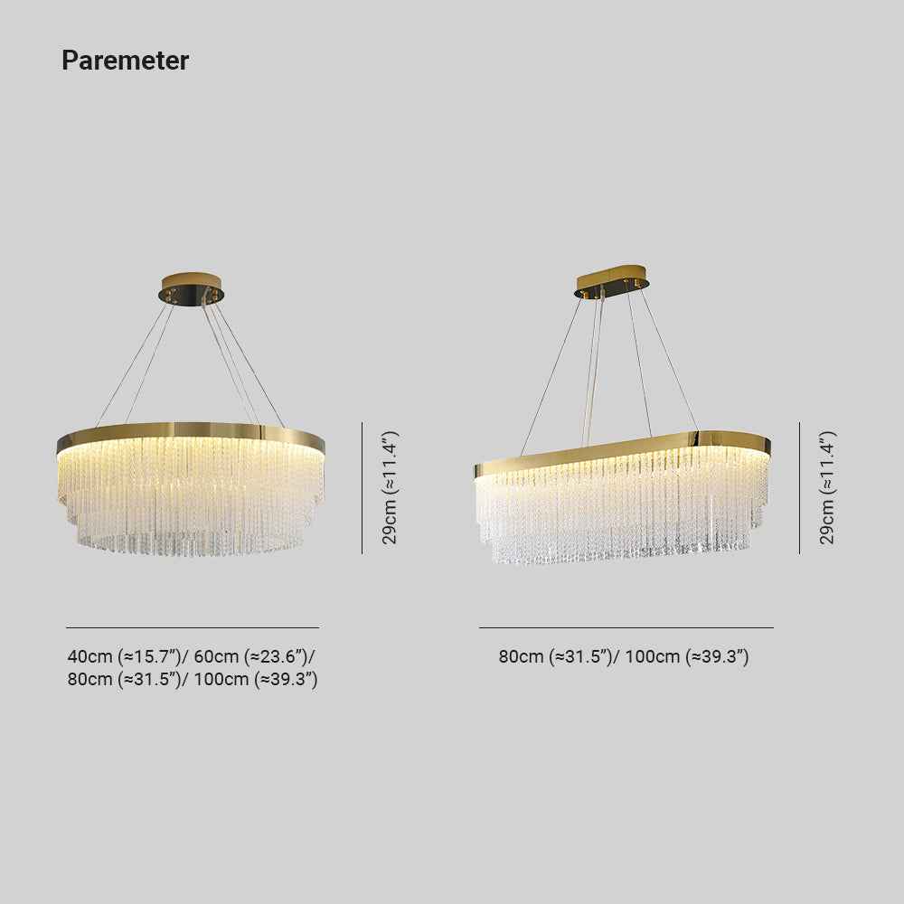 Suspension Arisha Métal LED V70