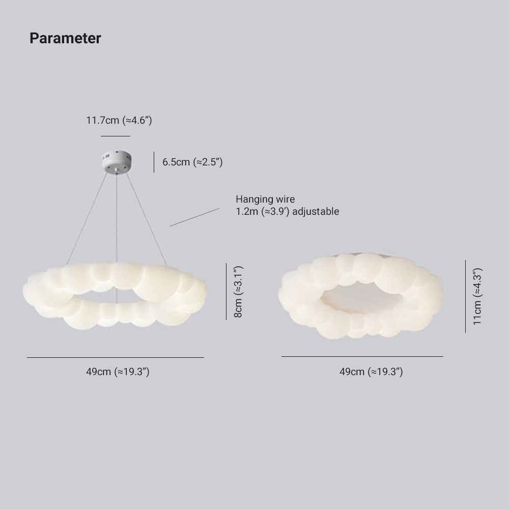 Plafonnier Arisha Acrylique LED V29