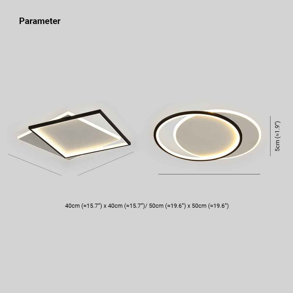 Plafonnier Arisha Acrylique LED V15