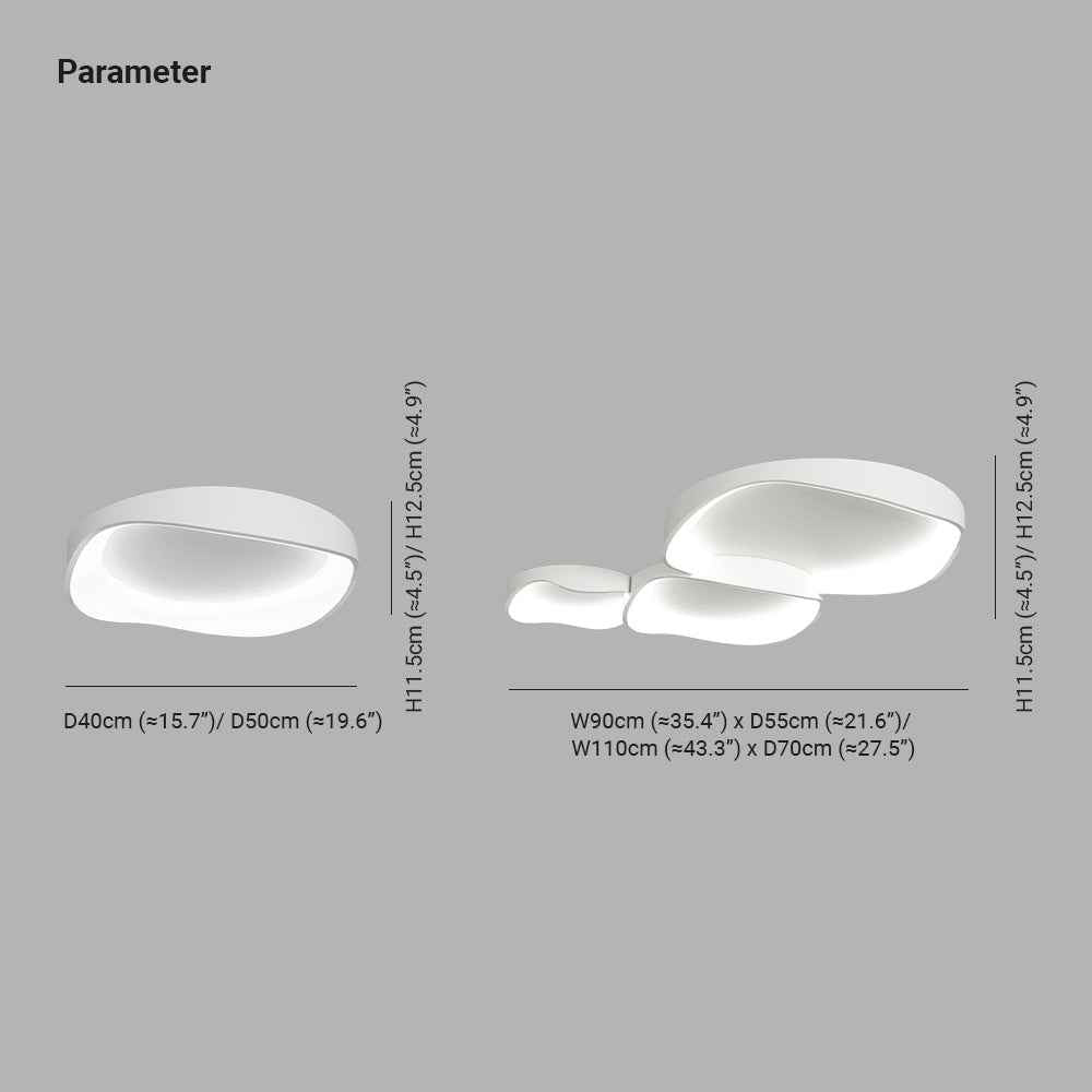 Plafonnier Arisha Acrylique LED 25W
