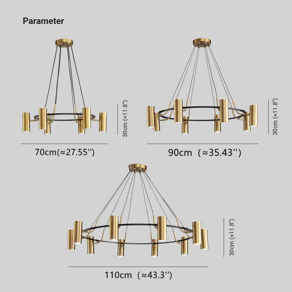 Suspension Arisha Métal Blanc LED V4