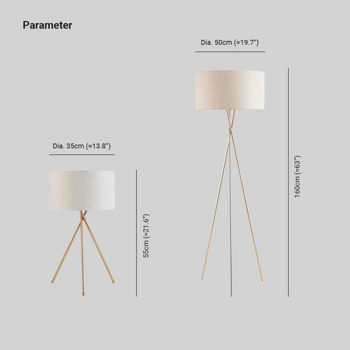 Lampadaire Mira en Métal – Chic Lampadaire
