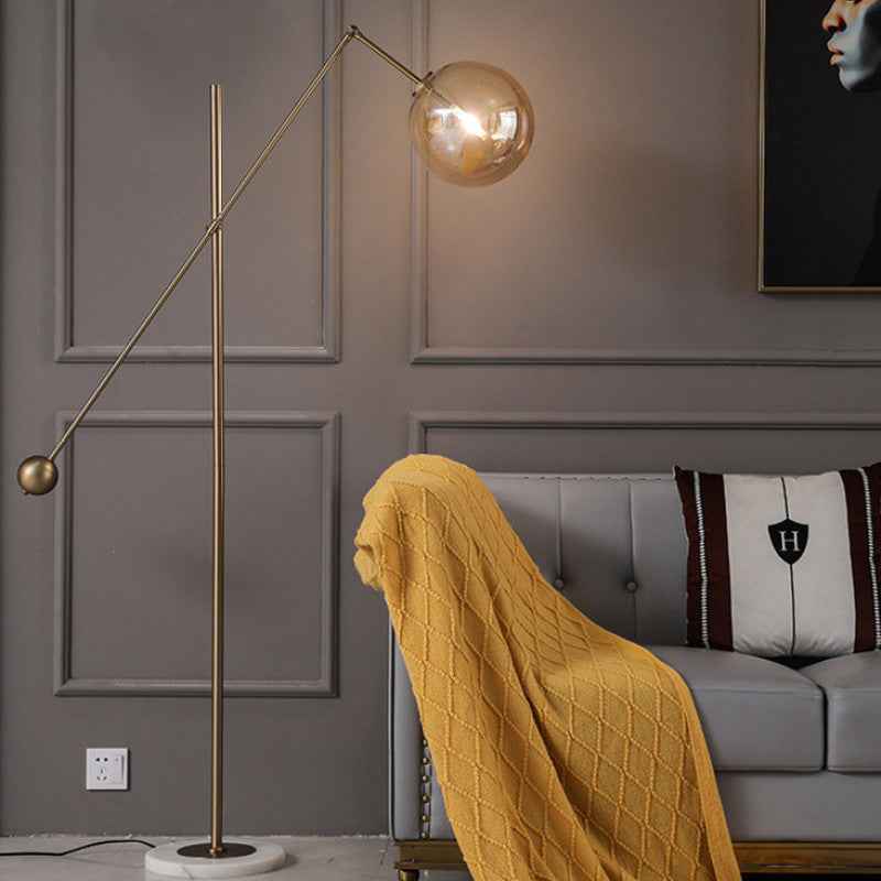 Lampadaire Valentina Verre Moderne 10W