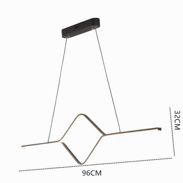 Suspension Arisha Acrylique LED V29
