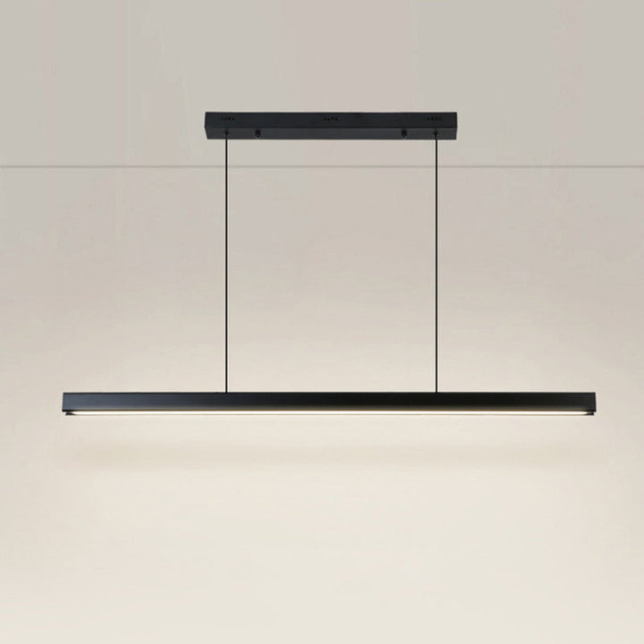 Ray Suspension Linéaire Moderne, Métal, Noir/Blanc, Salon - Neutralighting