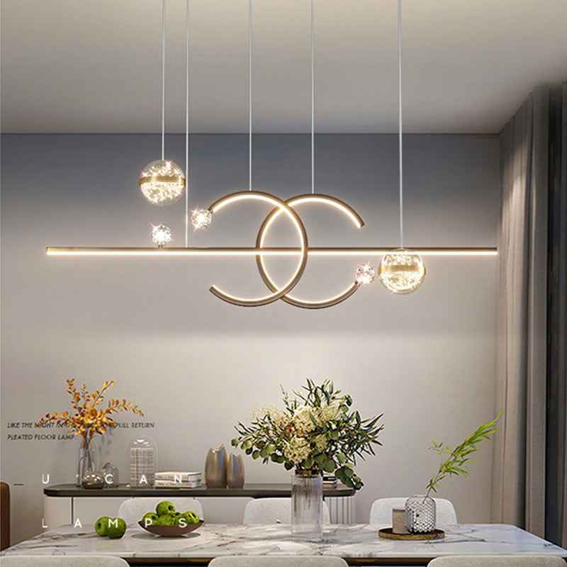 Suspension Arisha Acrylique LED V36