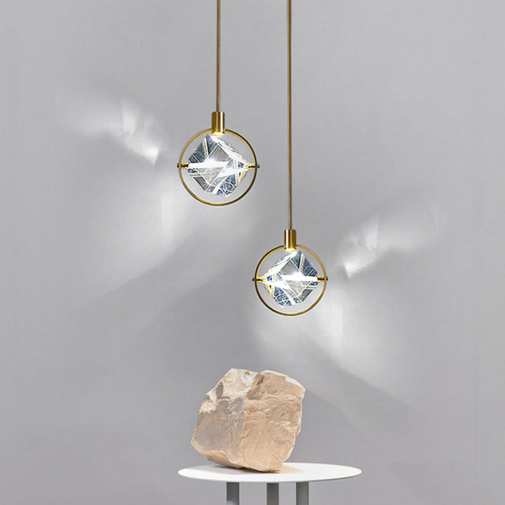 Kristy Suspension Luxe Moderne Métal/Cristal Salle à manger - Neutralighting