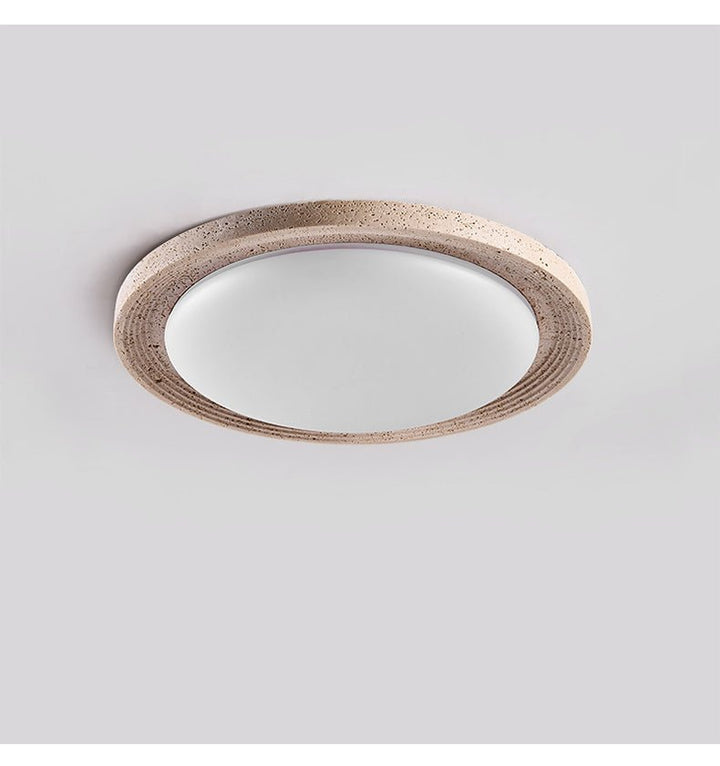 Orinir Lumière de Plafond Minimaliste en Travertin - Neutralighting