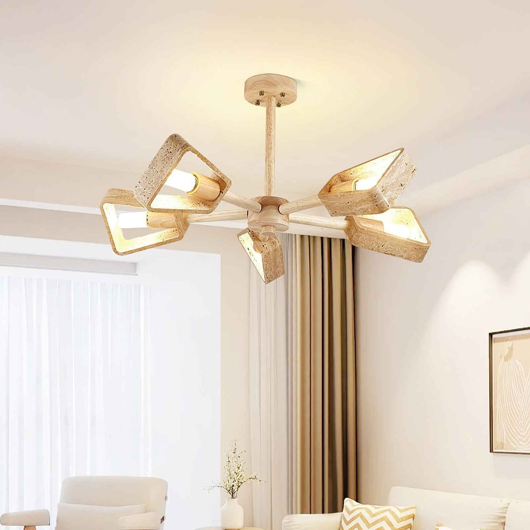 Lampe Hedra en Bois – Design Contemporain