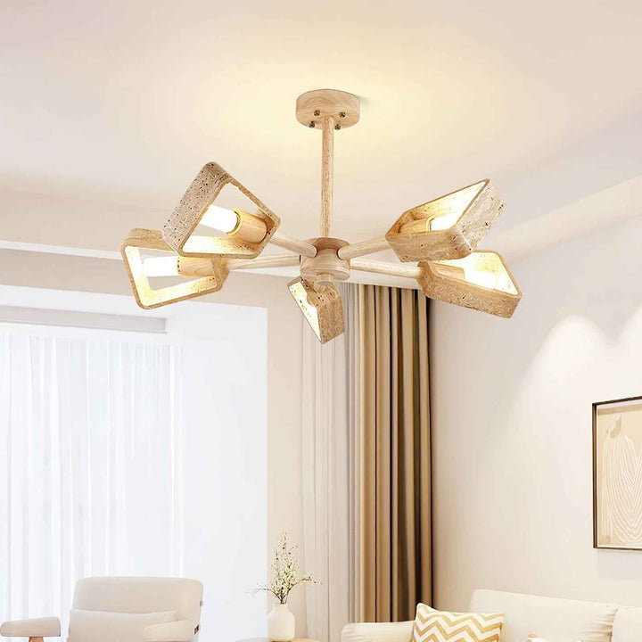 Lampe Hedra en Bois – Design Contemporain