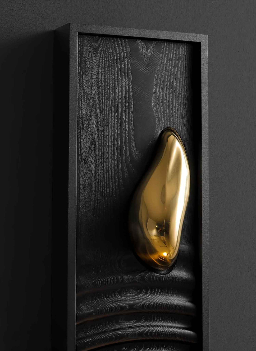 Caleb Verre 18cm Noir LED