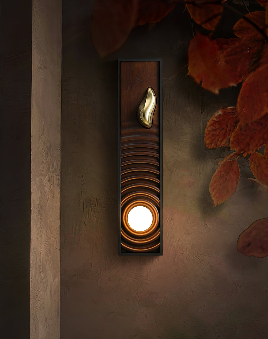 Caleb Applique Murale en Bois Vintage - Neutralighting