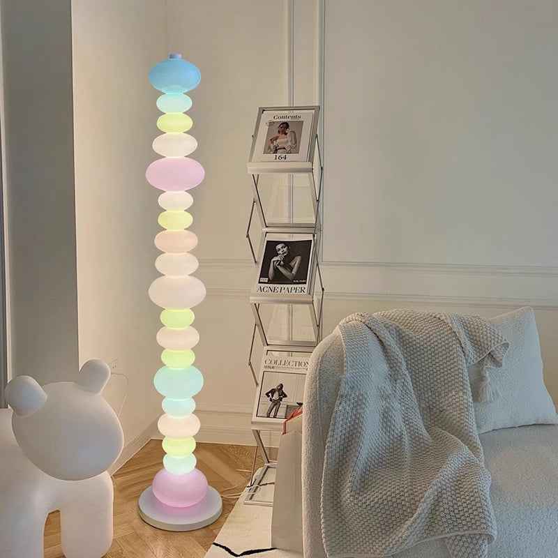 Lampadaire Valentina en Verre – Chic Lampadaire