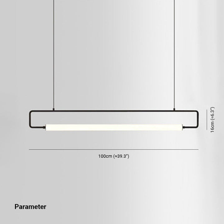Ray Suspension, 2 Couleurs Noir et Or 100cm - Neutralighting