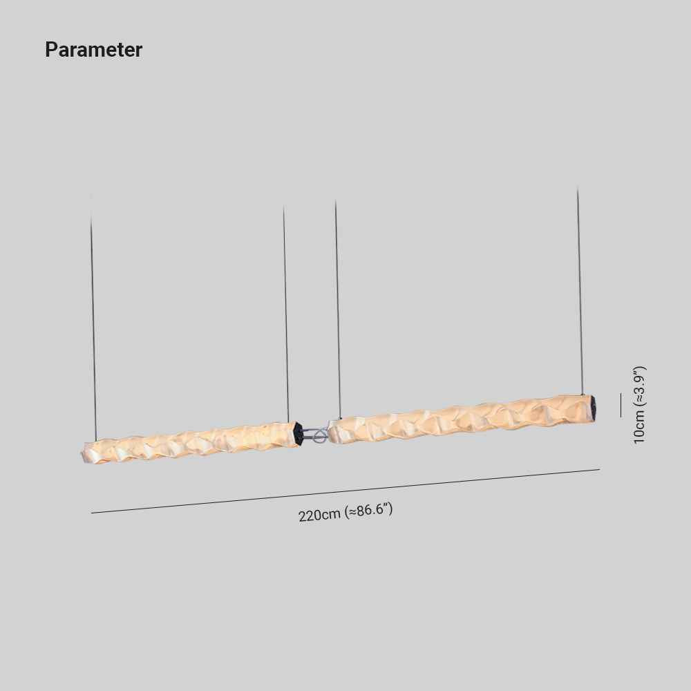 Suspension Arisha Métal Blanc LED 32W V2