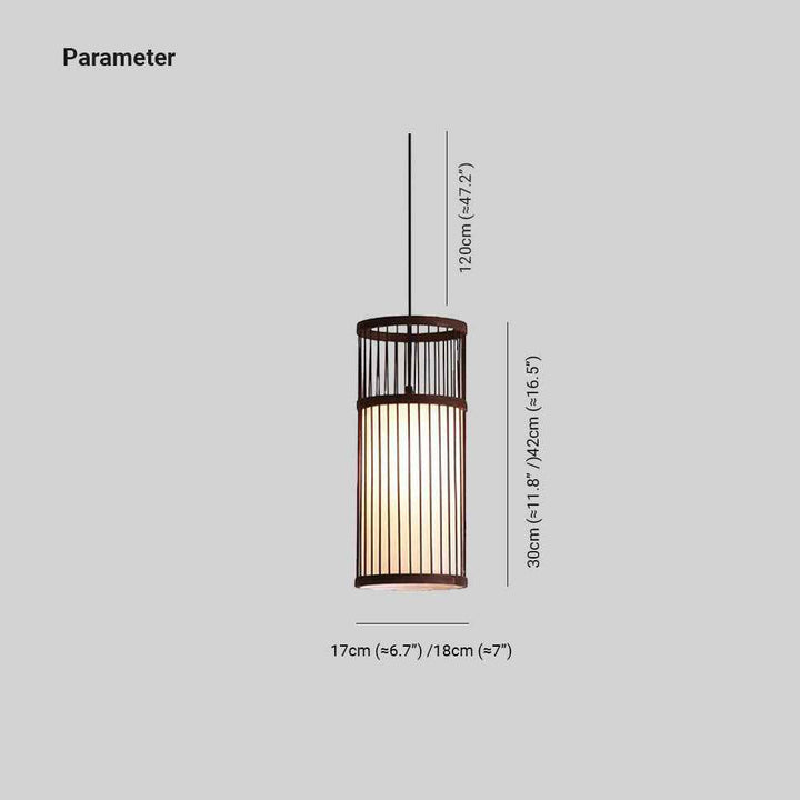 Nyssa Suspension Cylindre. 2 Couleur. D 17CM/18CM - Neutralighting