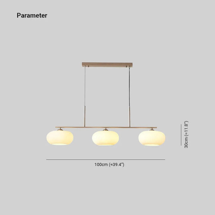 Candy Suspension Cluster Crème 3 Lampes - Neutralighting